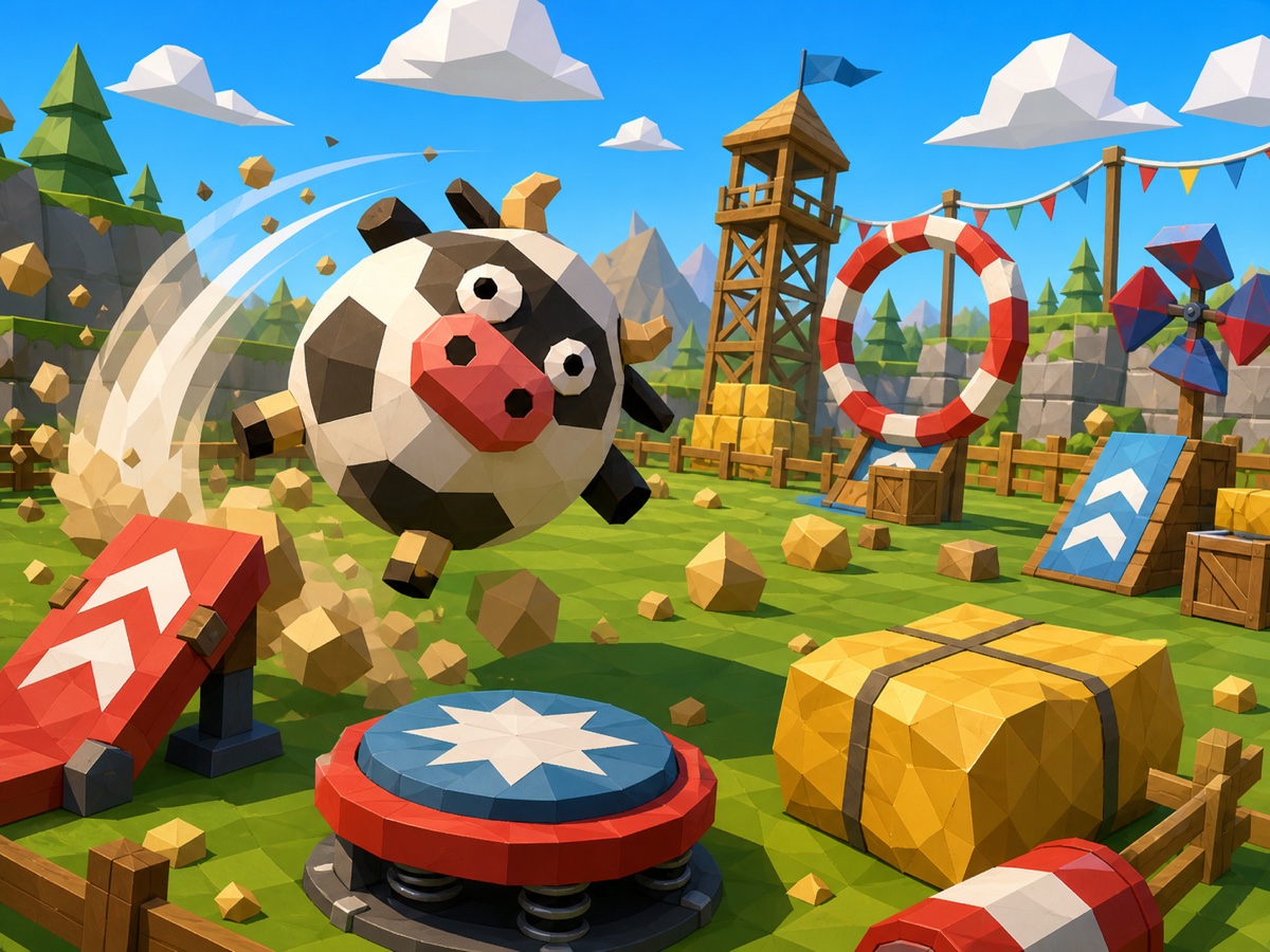 Crazy Cattle 3D Unblocked browser game guide