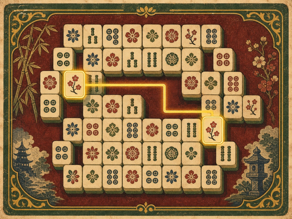 Mahjong Connect Classic free online mahjong link game